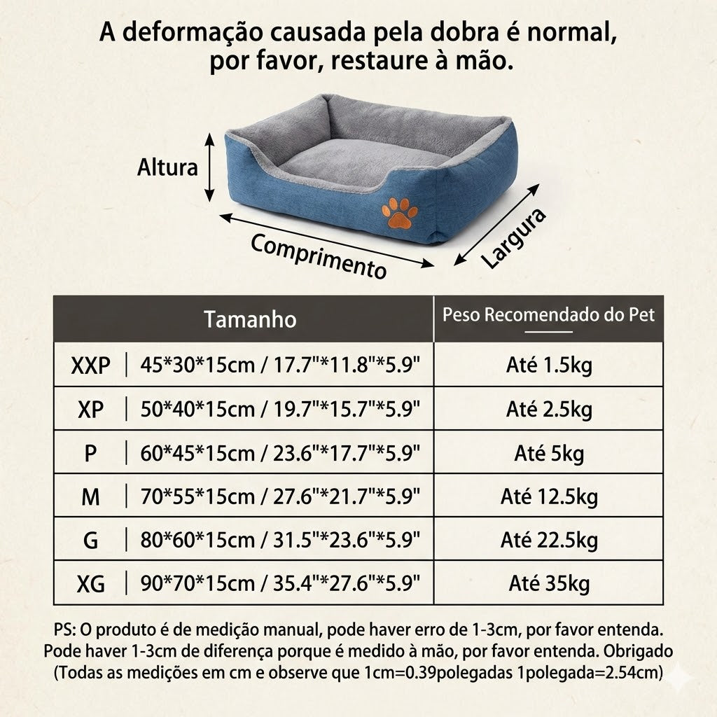 Cama Nuvem Impermeável