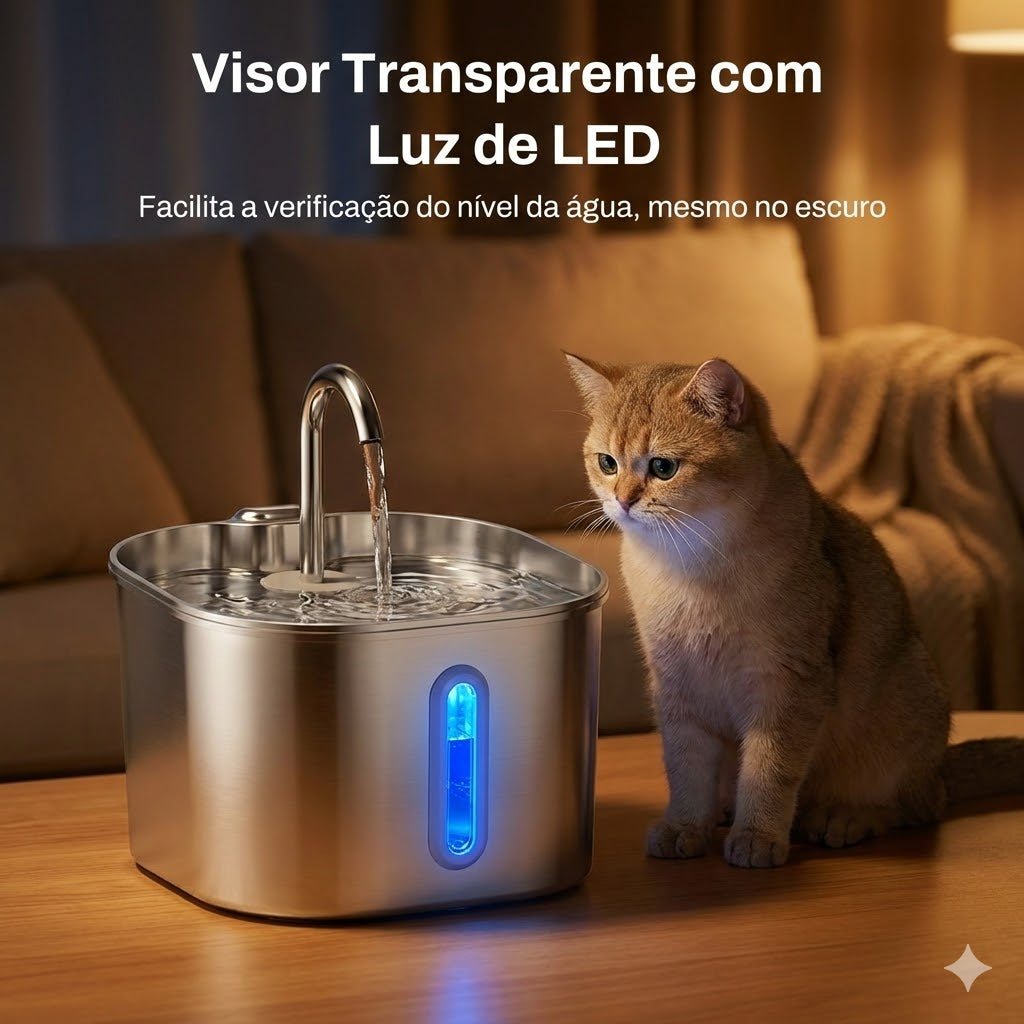 Fonte de Água Inteligente 2,2L