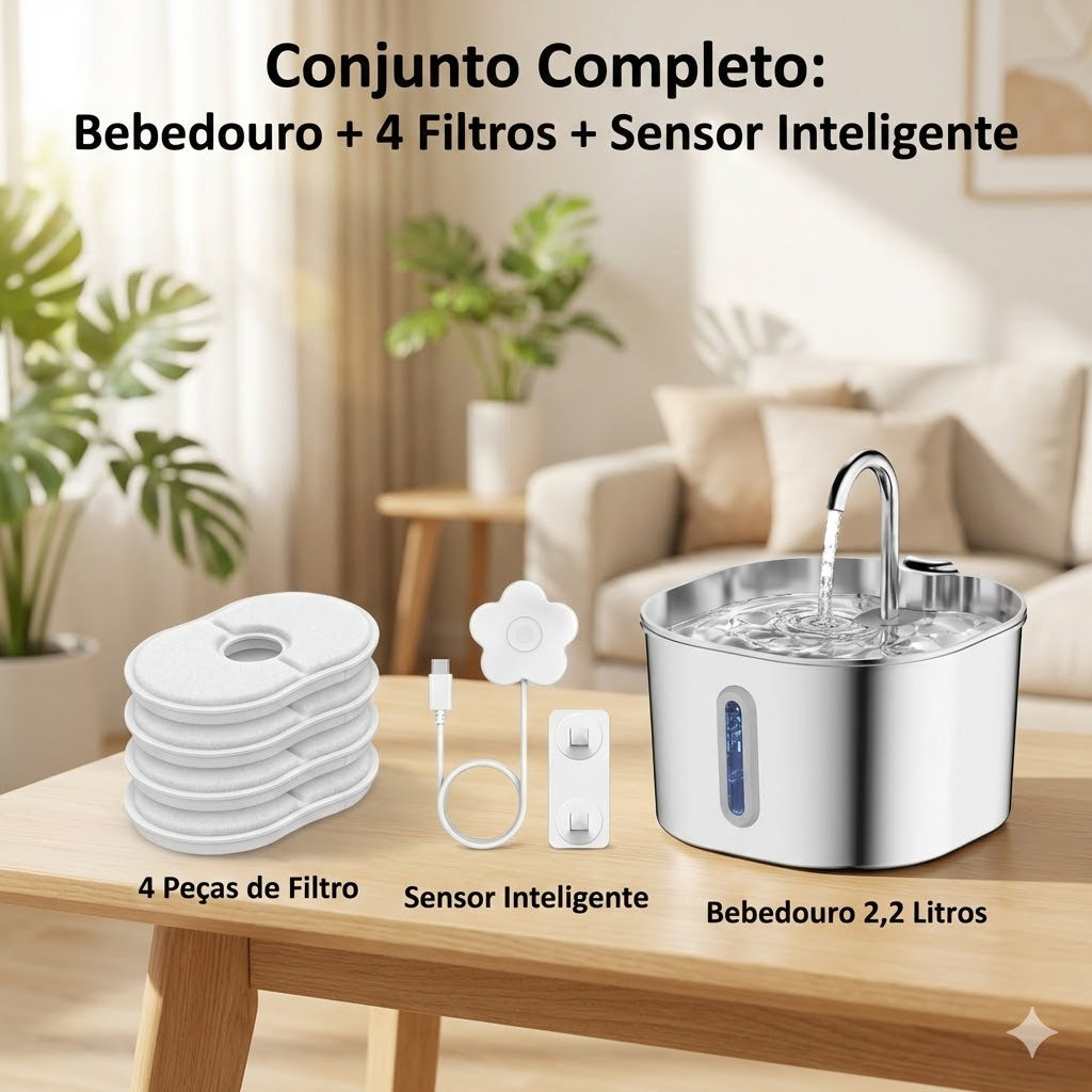 Fonte de Água Inteligente 2,2L