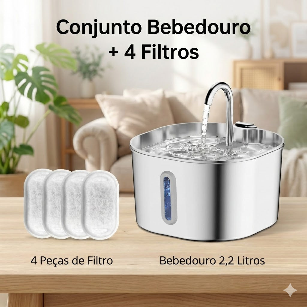 Fonte de Água Inteligente 2,2L