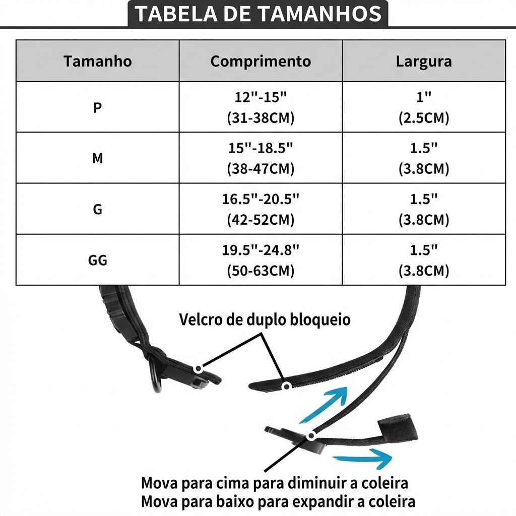 Coleira K9 Pro para AirTag